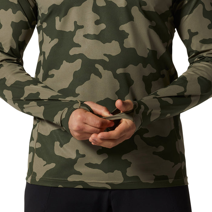 Mountain Hardwear Mountain Stretch Hoodie - Men's Stone Green Lands Camo