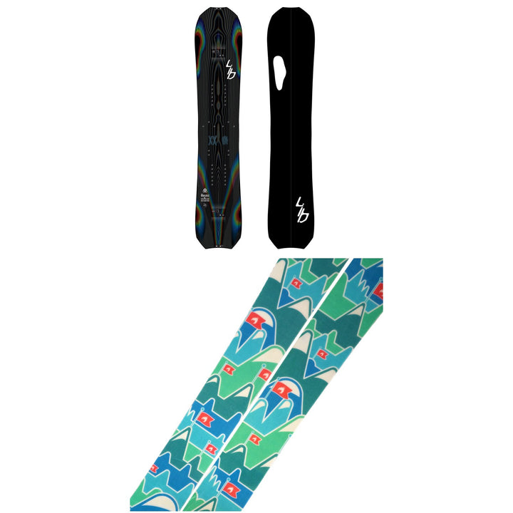 Lib Tech T.Rice Orca Splitboard 2023 + Spark R&D Summit Skins Splitboard Skins