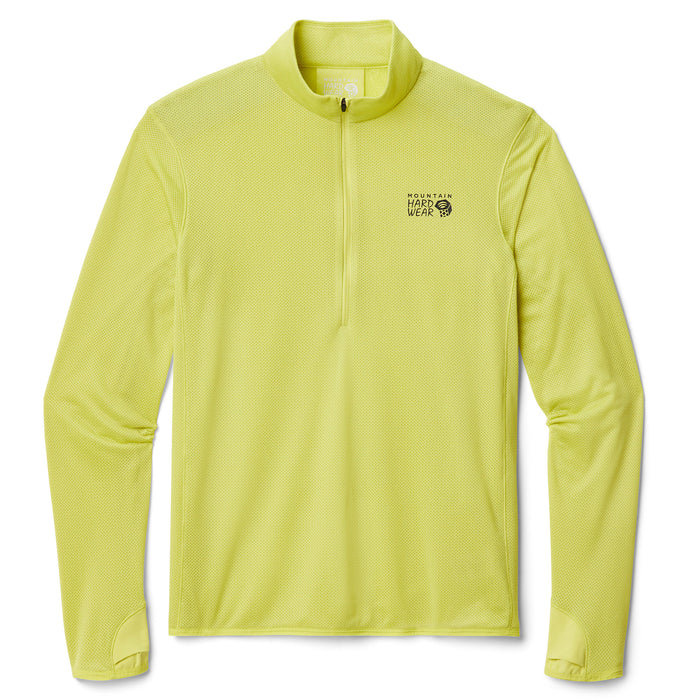 Mountain Hardwear Airmesh 1/4 Zip Top - Men's Starfruit