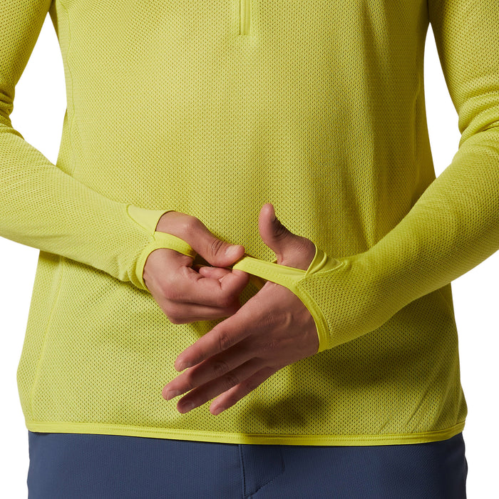 Mountain Hardwear Airmesh 1/4 Zip Top - Men's Starfruit