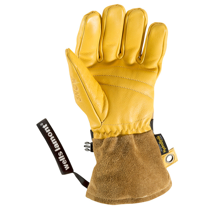 Wells Lamont Working Man Split Gloves Tan/Grain