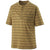 Patagonia Capilene® Cool Trail Bike Henley Furrow Stripe: Moray Khaki