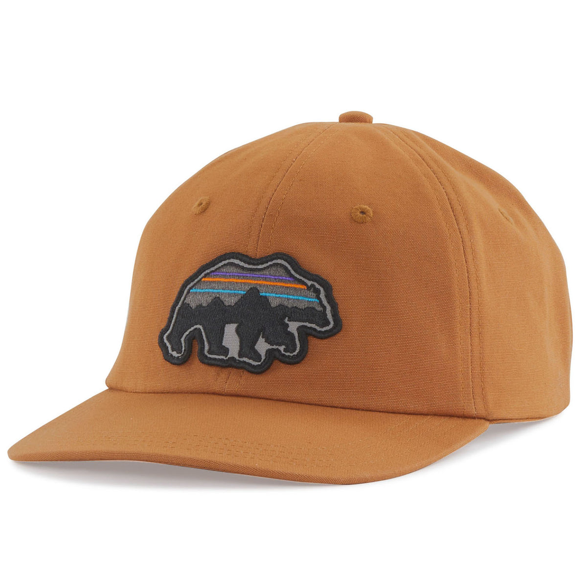 Patagonia Back For Good Trad Cap Umber Brown W/Bear