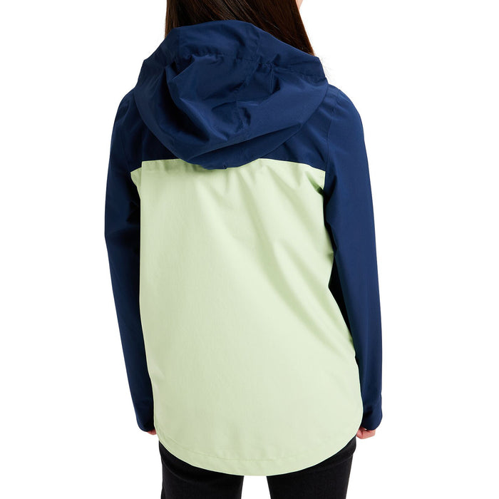 Burton Veridry 2.5L Rain Jacket - Kids' Dress Blue/Gleam