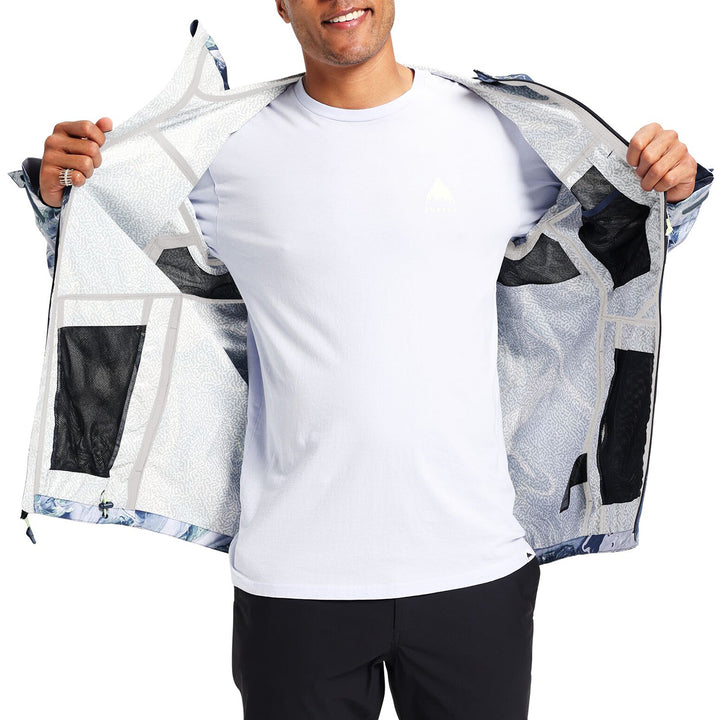 Burton Veridry 2.5L Rain Jacket - Men's Dress Blue Maalavidaa