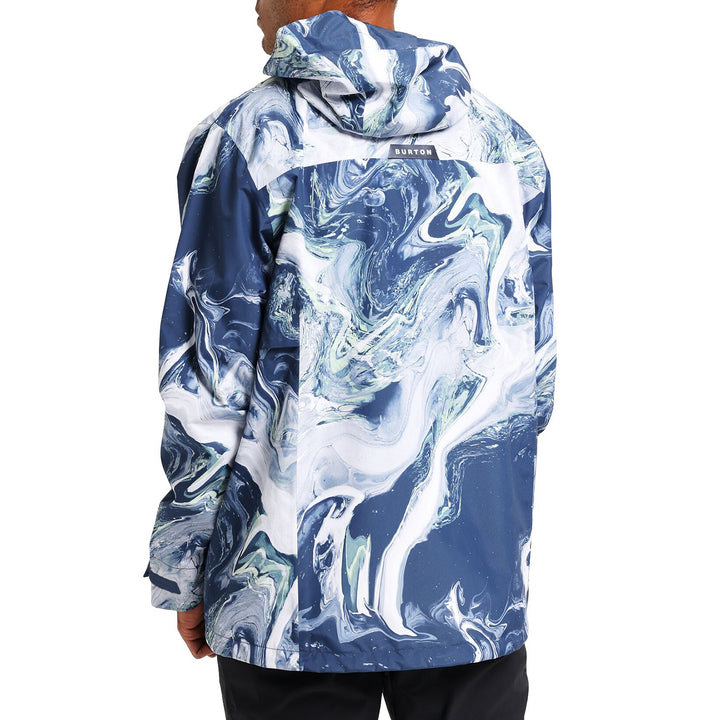 Burton Veridry 2.5L Rain Jacket - Men's Dress Blue Maalavidaa
