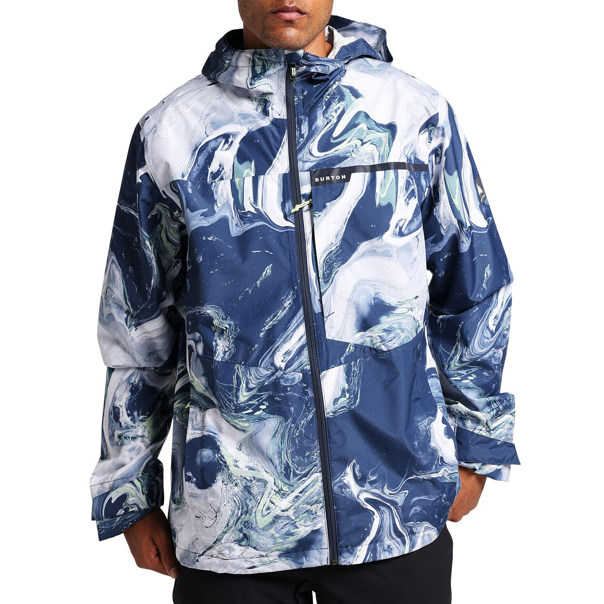 Burton Veridry 2.5L Rain Jacket - Men's Dress Blue Maalavidaa