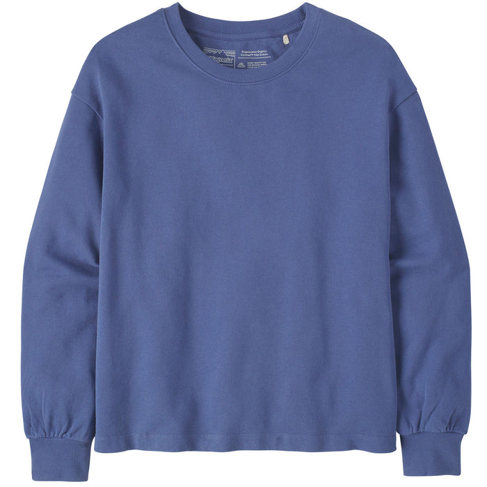 Patagonia Regenerative Organic Pilot Cotton Essential Pullover Sweater - Women's Current Blue