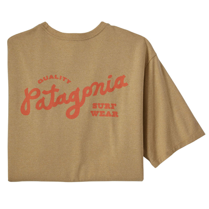 Patagonia Quality Surf Pocket Responsibili T-Shirt - Men's Sespe Tan