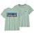 Patagonia P-6 Logo Responsibili T-Shirt - Women's Tea Green