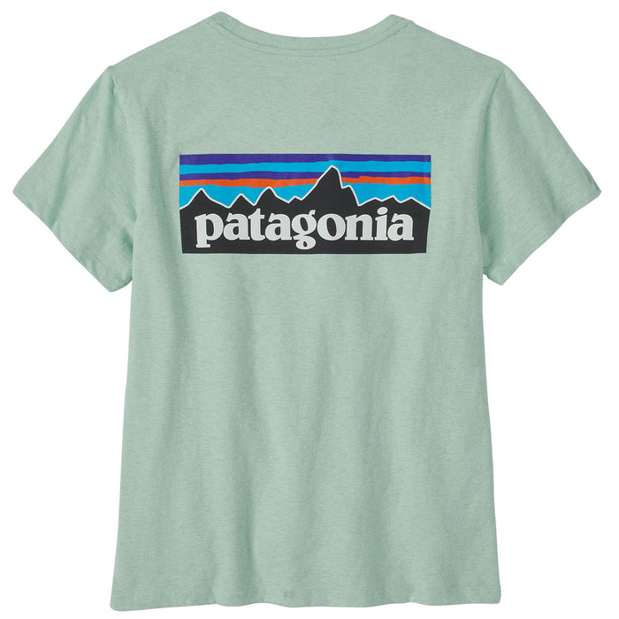 Patagonia P-6 Logo Responsibili T-Shirt - Women's Tea Green