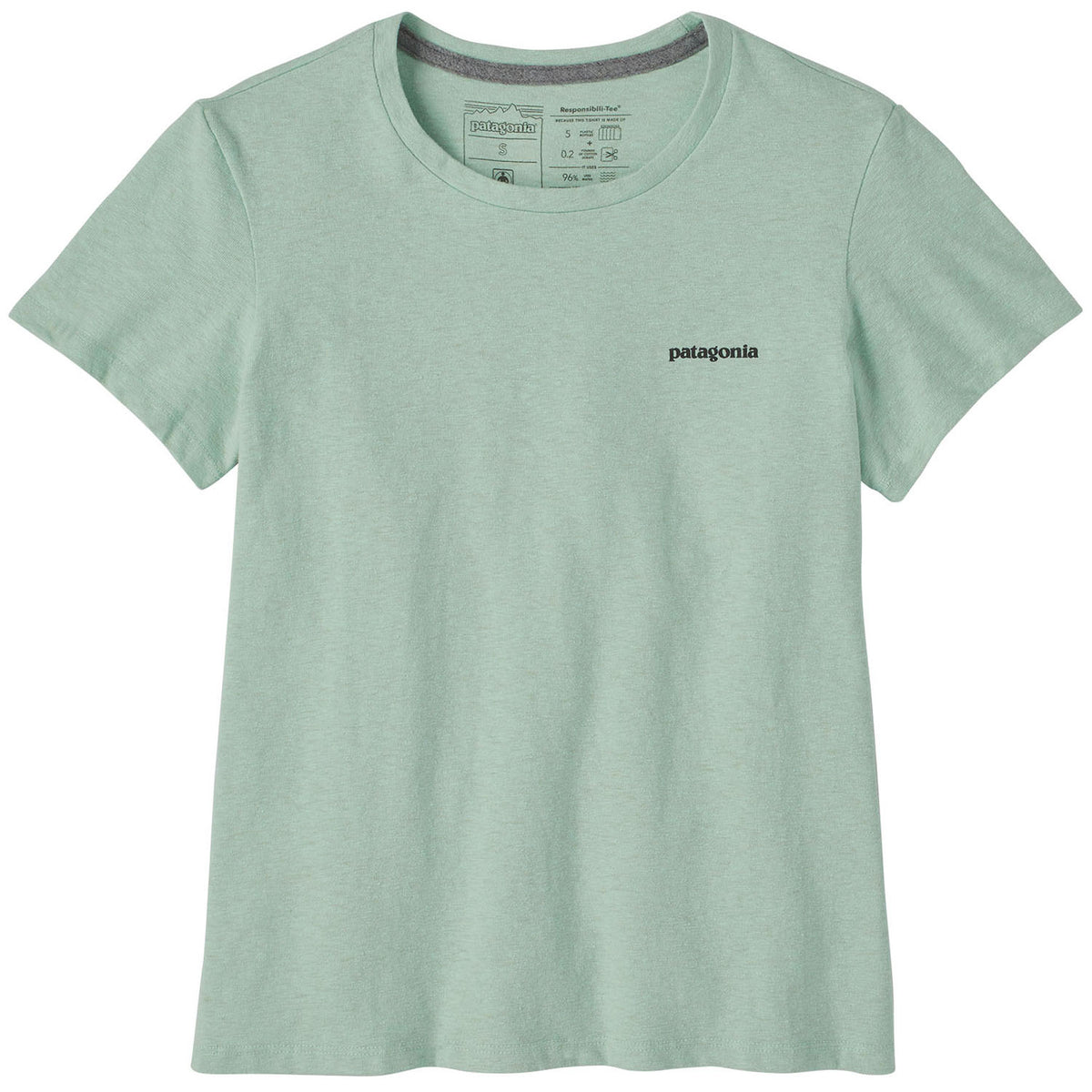 Patagonia P-6 Logo Responsibili T-Shirt - Women's Tea Green