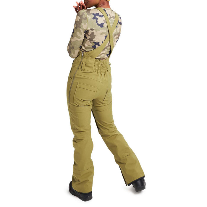 Burton Avalon Short Bib Pants - Women's Martini Olive