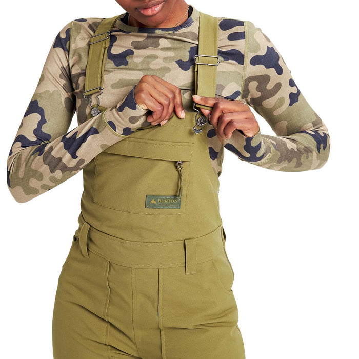 Burton Avalon Short Bib Pants - Women's Martini Olive