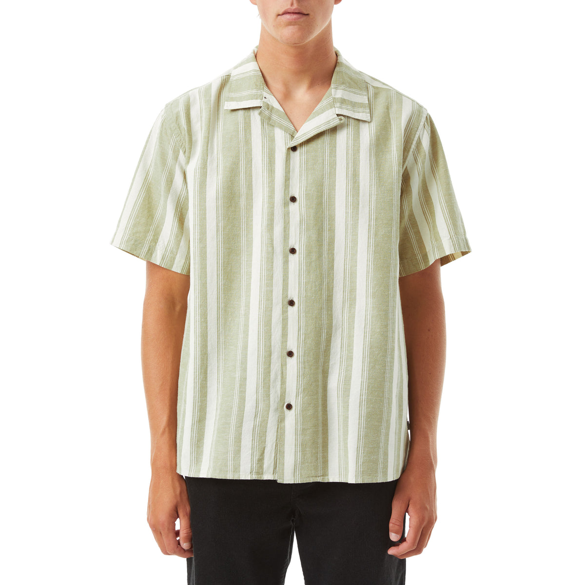 Katin Ian Short-Sleeve Button Down Shirt - Men's Pimento