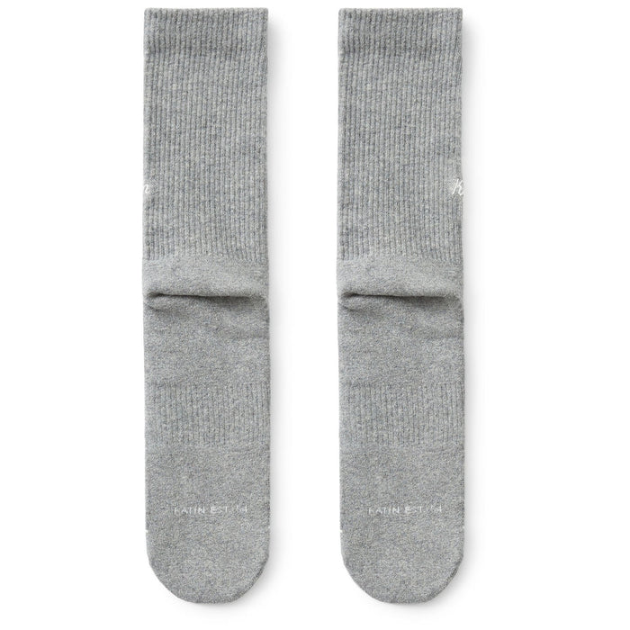 Katin Script Socks Heather Gray