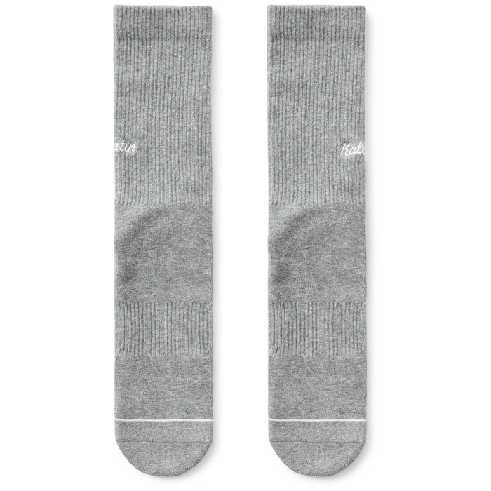 Katin Script Socks Heather Gray