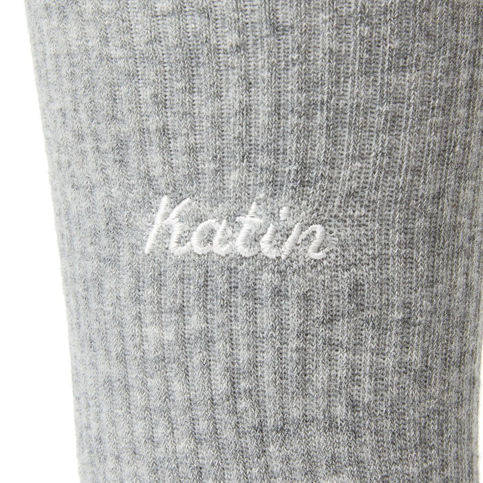 Katin Script Socks Heather Gray