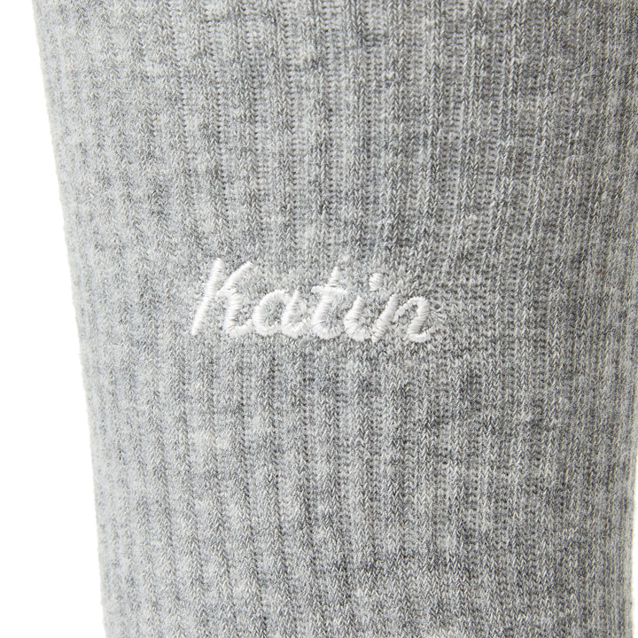 Katin Script Socks Heather Gray