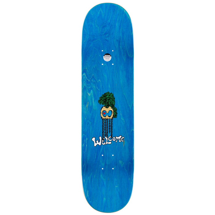 Welcome Wave on Island White 8.38 Skateboard Deck