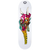Welcome Beauty on Moontrimmer 2.0 White 8.5 Skateboard Deck