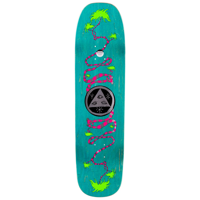 Welcome Light Headed on Stonecipher Black White 8.6 Skateboard Deck