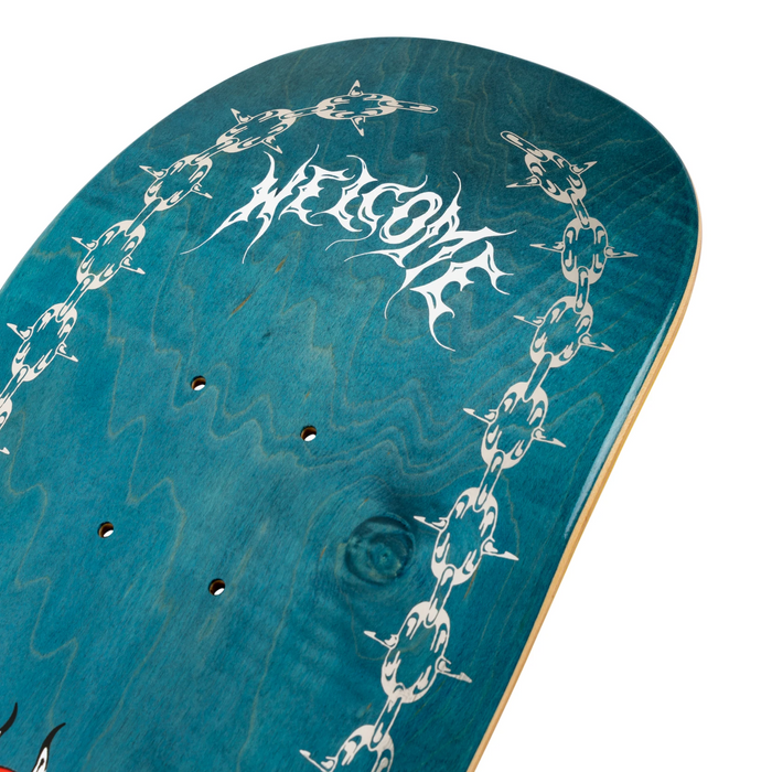 Welcome Angel on Enenra Assorted Stains 8.5 Skateboard Deck