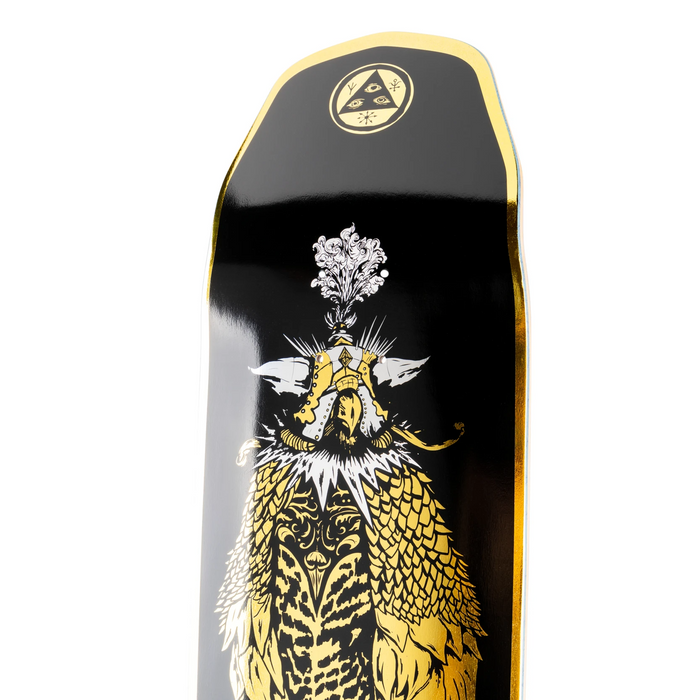 Welcome Peregrine on Wicked Queen Gold Foil 8.6 Skateboard Deck