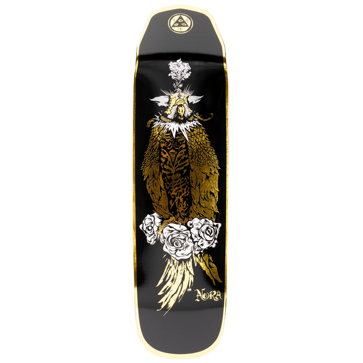 Welcome Peregrine on Wicked Queen Gold Foil 8.6 Skateboard Deck