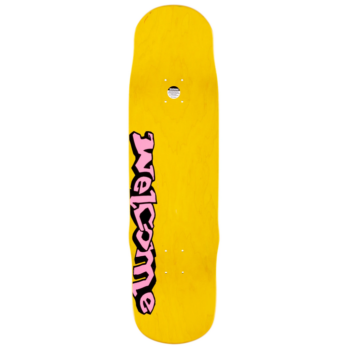 Welcome Thumper on Effigy Black Glitter Foil 8.8 Skateboard Deck