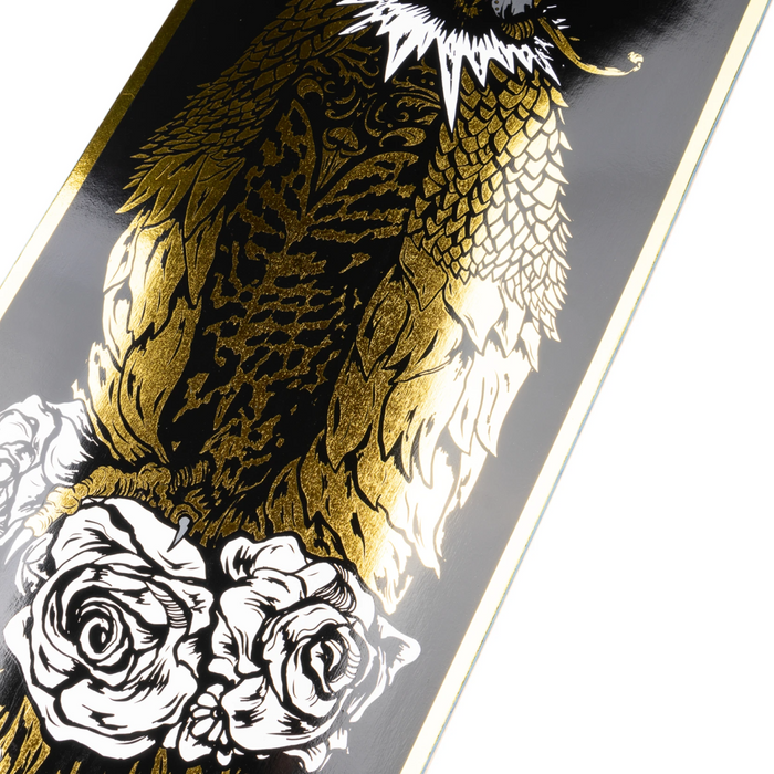 Welcome Peregrine on Wicked Queen Gold Foil 8.6 Skateboard Deck