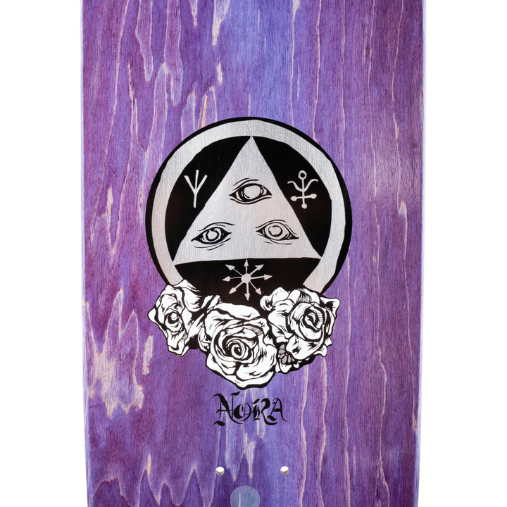 Welcome Peregrine on Wicked Queen Gold Foil 8.6 Skateboard Deck