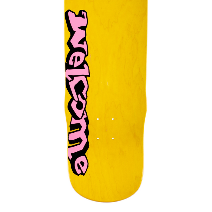 Welcome Thumper on Effigy Black Glitter Foil 8.8 Skateboard Deck