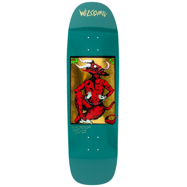 Welcome Krampus on Golem Forest 9.25 Skateboard Deck