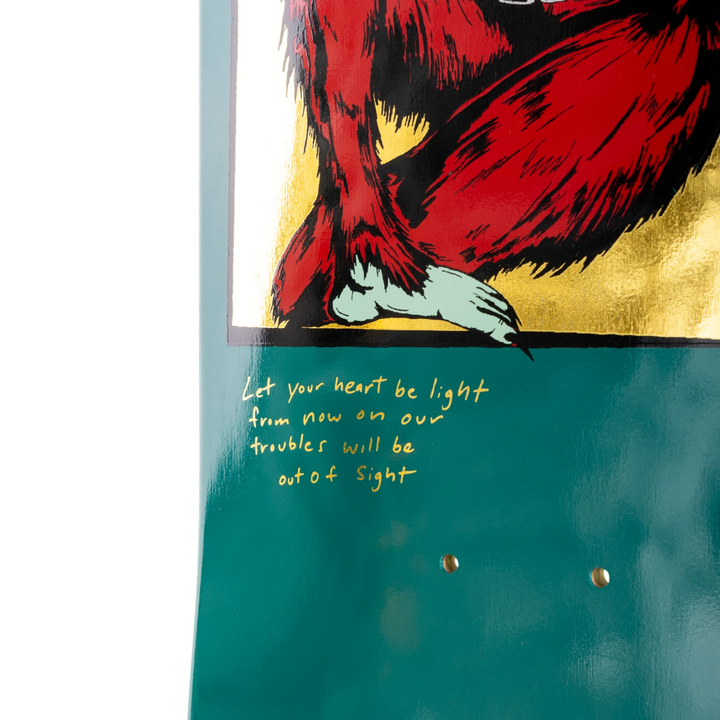 Welcome Krampus on Golem Forest 9.25 Skateboard Deck