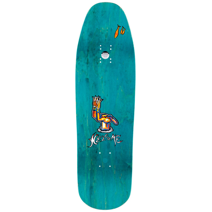 Welcome Miller Collage on Gaia Assorted Stain 9.6 Skateboard Deck