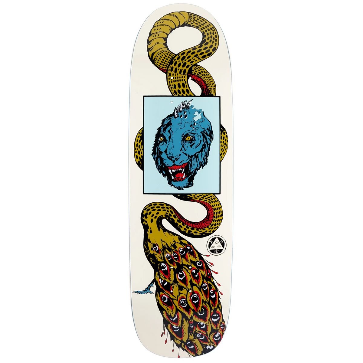Welcome Glam Dragon on Boline Bone 9.25 Skateboard Deck