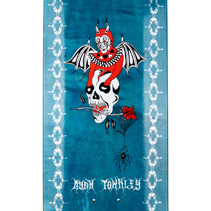 Welcome Angel on Enenra Assorted Stains 8.5 Skateboard Deck