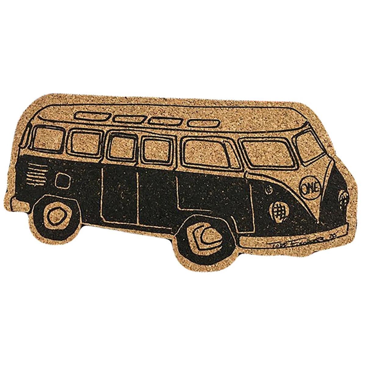 OneBall Recycled Bus Cork Stomp Pad None