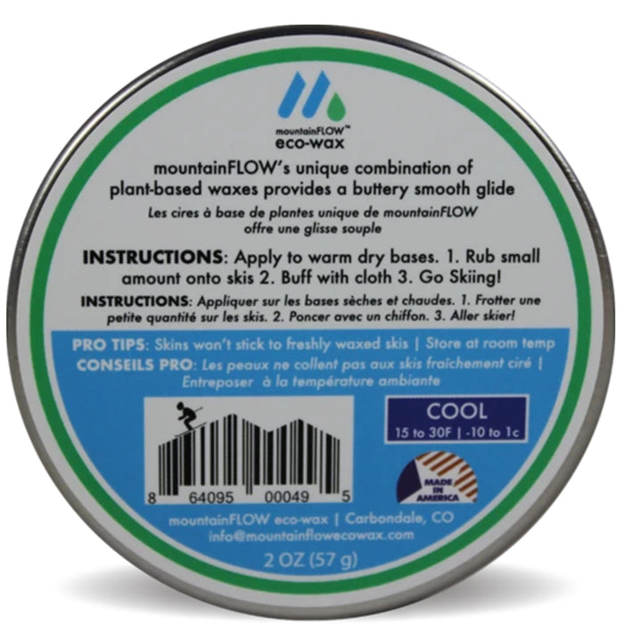 mountainFLOW Quick Wax - Cool (15° - 30°F) None