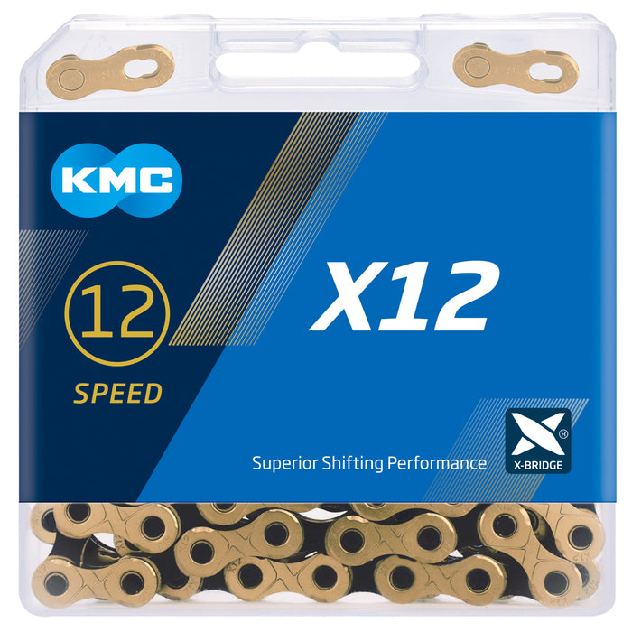 KMC X12 Ti Gold Chain Gold