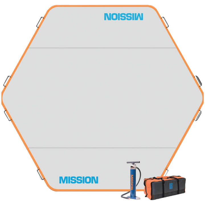 Mission Reef Inflatable Hex Shape Water Lounge