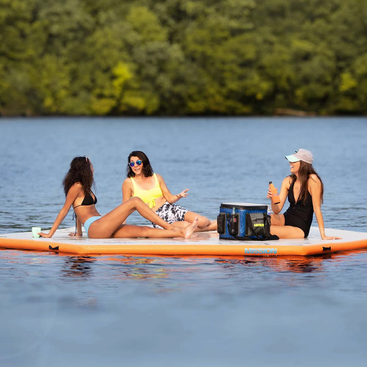 Mission Reef Inflatable Hex Shape Water Lounge