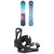 Rossignol Gala Snowboard - Women's + Union Rosa Snowboard Bindings - Women's 2022