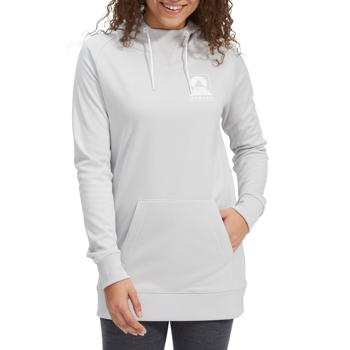 Armada Parker Tech Hoodie - Women's Steel