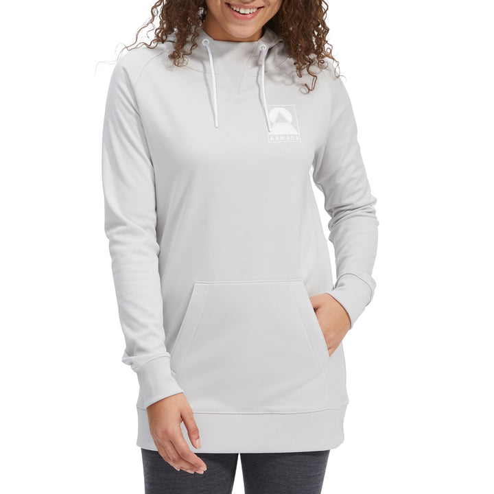 Armada Parker Tech Hoodie - Women's Steel