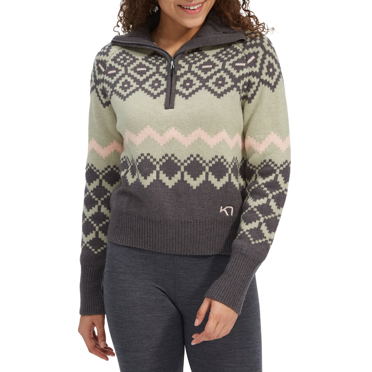 Kari Traa Agnes Knit Sweater - Women's Slate