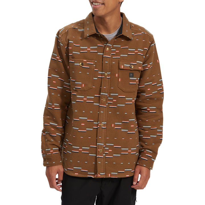Roark Andes Long-Sleeve Flannel Shirt - Men's Dark Khaki
