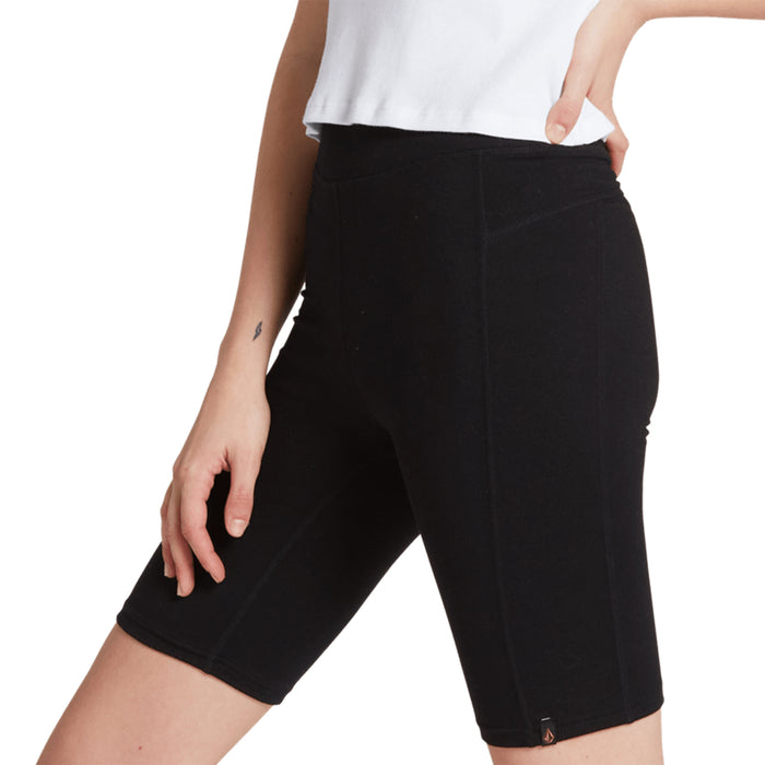 Volcom Lived In Bike Shorts - Women's Black