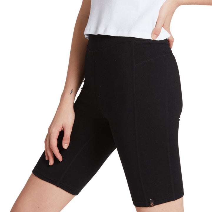 Volcom Lived In Bike Shorts - Women's Black